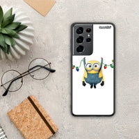 Thumbnail for Xmas Minion Lights - Samsung Galaxy S21 Ultra Case