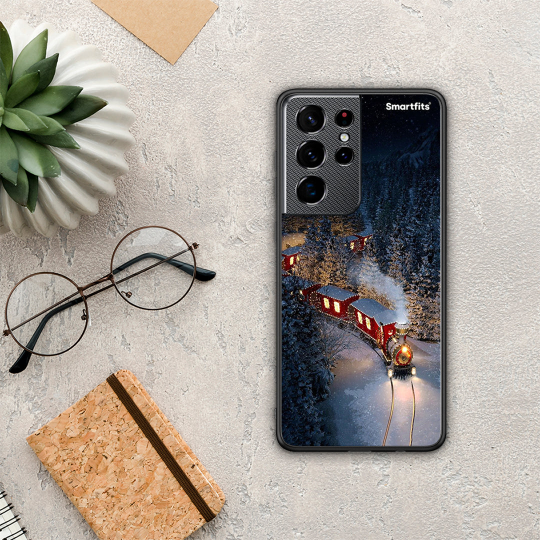 Xmas Train - Samsung Galaxy S21 Ultra Case