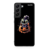 Thumbnail for Samsung S22 Halloween Stitch θήκη από τη Smartfits με σχέδιο στο πίσω μέρος και μαύρο περίβλημα | Smartphone case with colorful back and black bezels by Smartfits