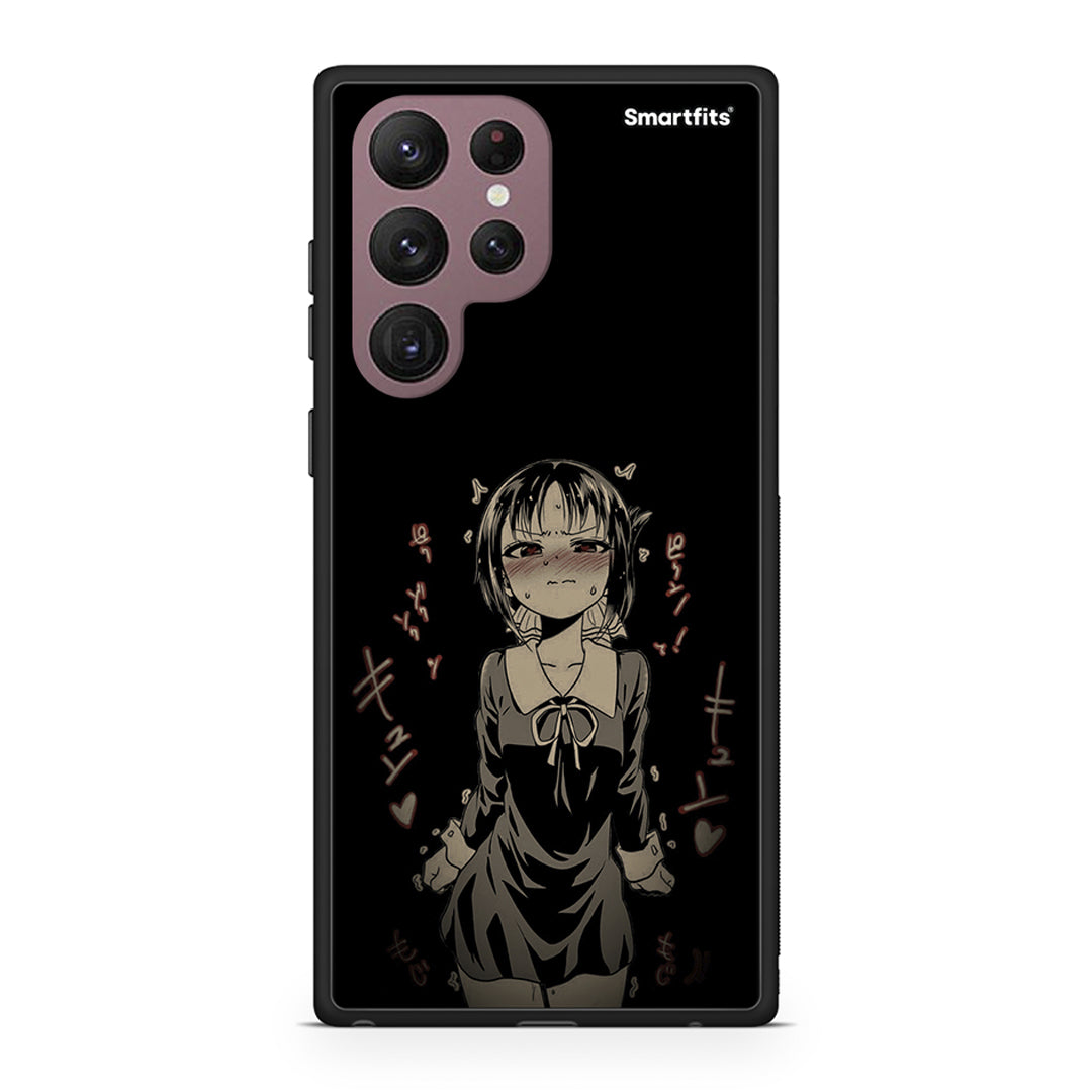 Samsung S22 Ultra Anime Girl θήκη από τη Smartfits με σχέδιο στο πίσω μέρος και μαύρο περίβλημα | Smartphone case with colorful back and black bezels by Smartfits