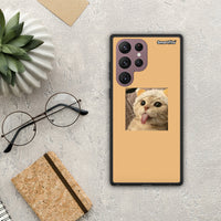 Thumbnail for Cat Tongue - Samsung Galaxy S22 Ultra Case