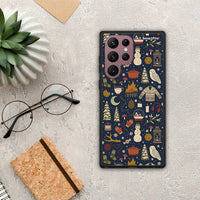 Thumbnail for Christmas Elements - Samsung Galaxy S22 Ultra Case