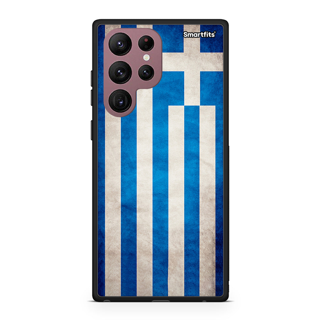 Samsung S22 Ultra Greek Flag case, cover, bumper