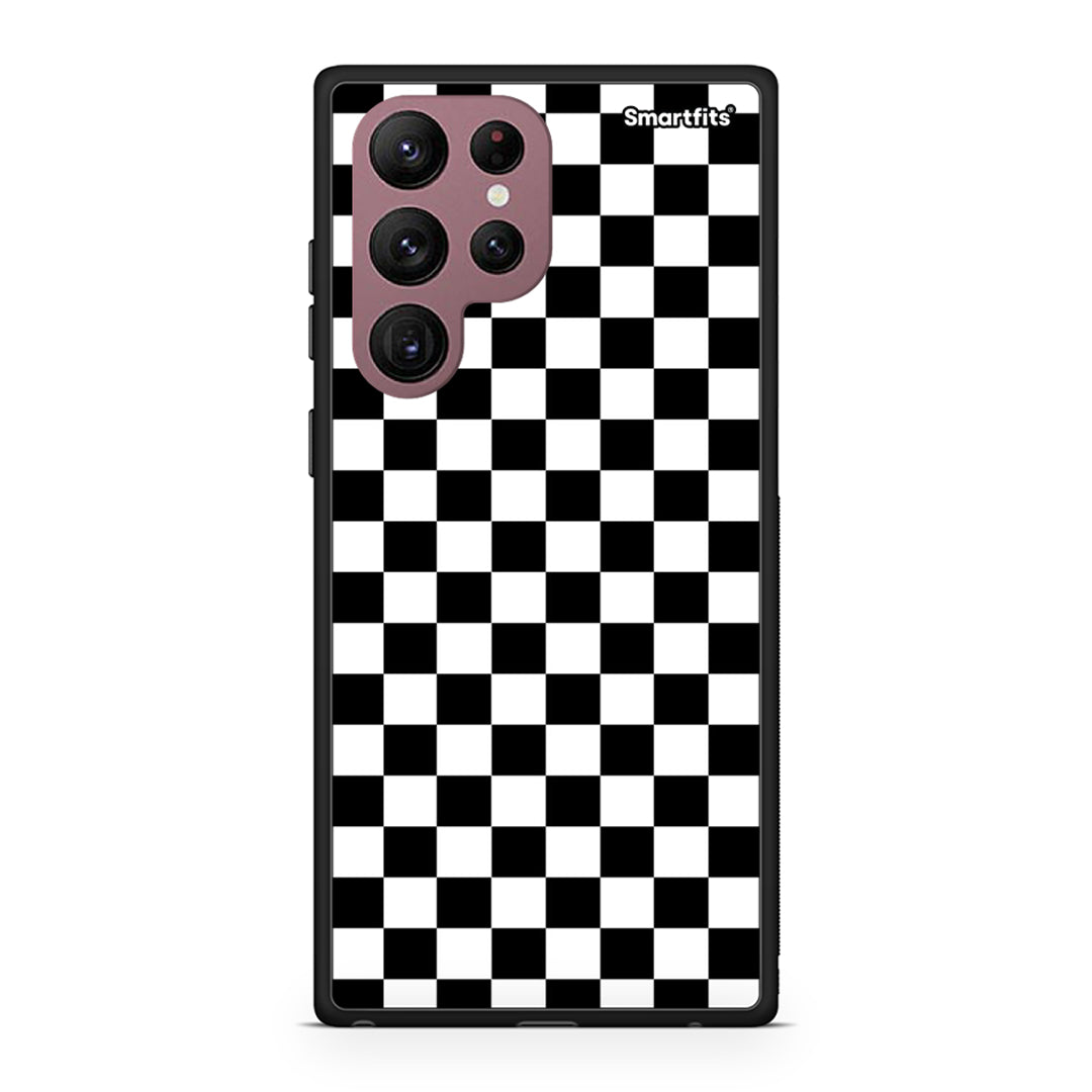 Samsung S22 Ultra Squares Geometric case, cover, bumper