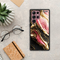Thumbnail for Glamorous Pink Marble - Samsung Galaxy S22 Ultra Case