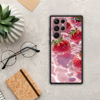 Thumbnail for Juicy Strawberries - Samsung Galaxy S22 Ultra Case