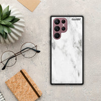 Thumbnail for Marble White - Samsung Galaxy S22 Ultra Case