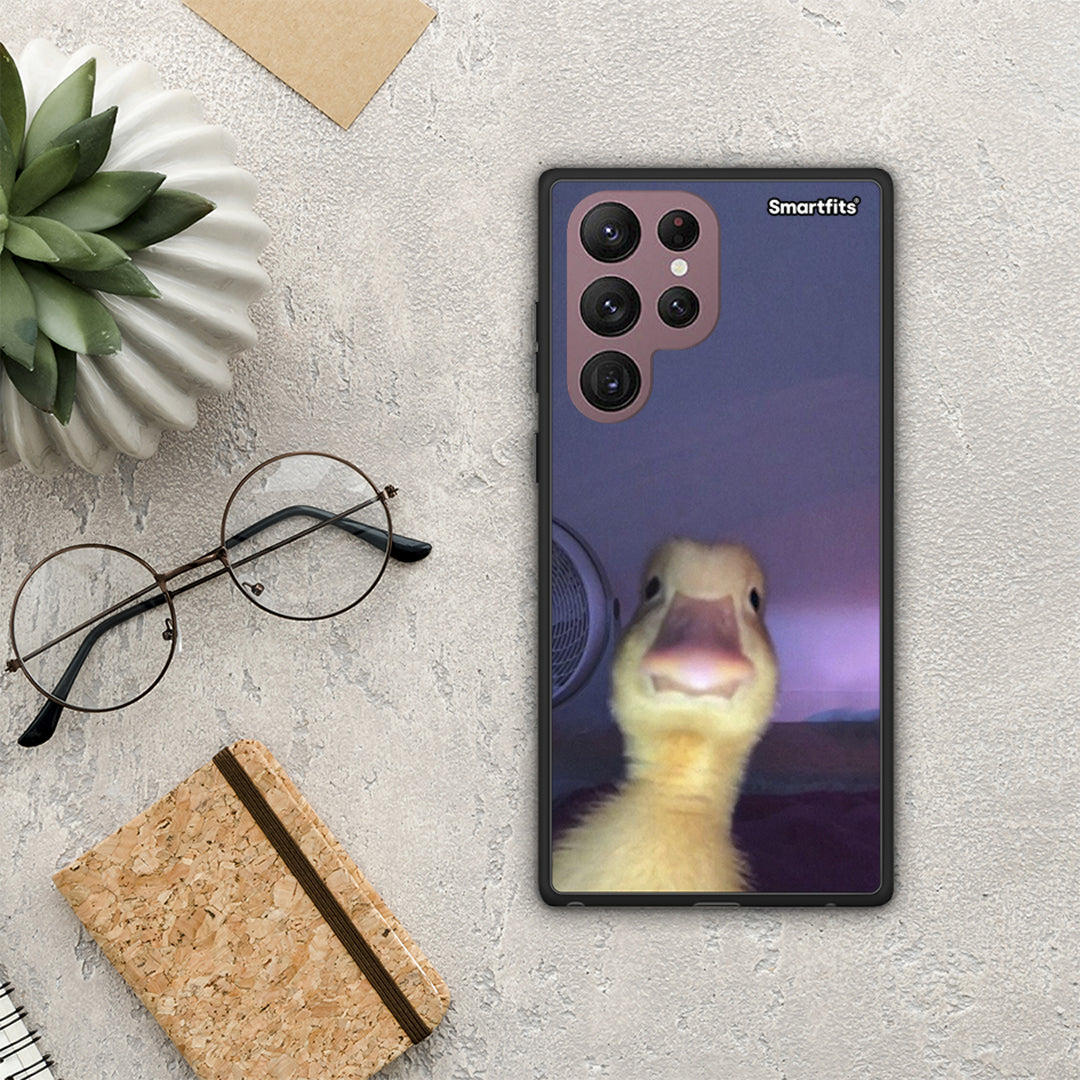 Meme Duck - Samsung Galaxy S22 Ultra case