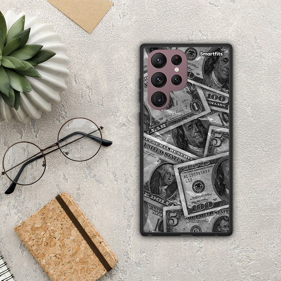 Money Dollars - Samsung Galaxy S22 Ultra Case