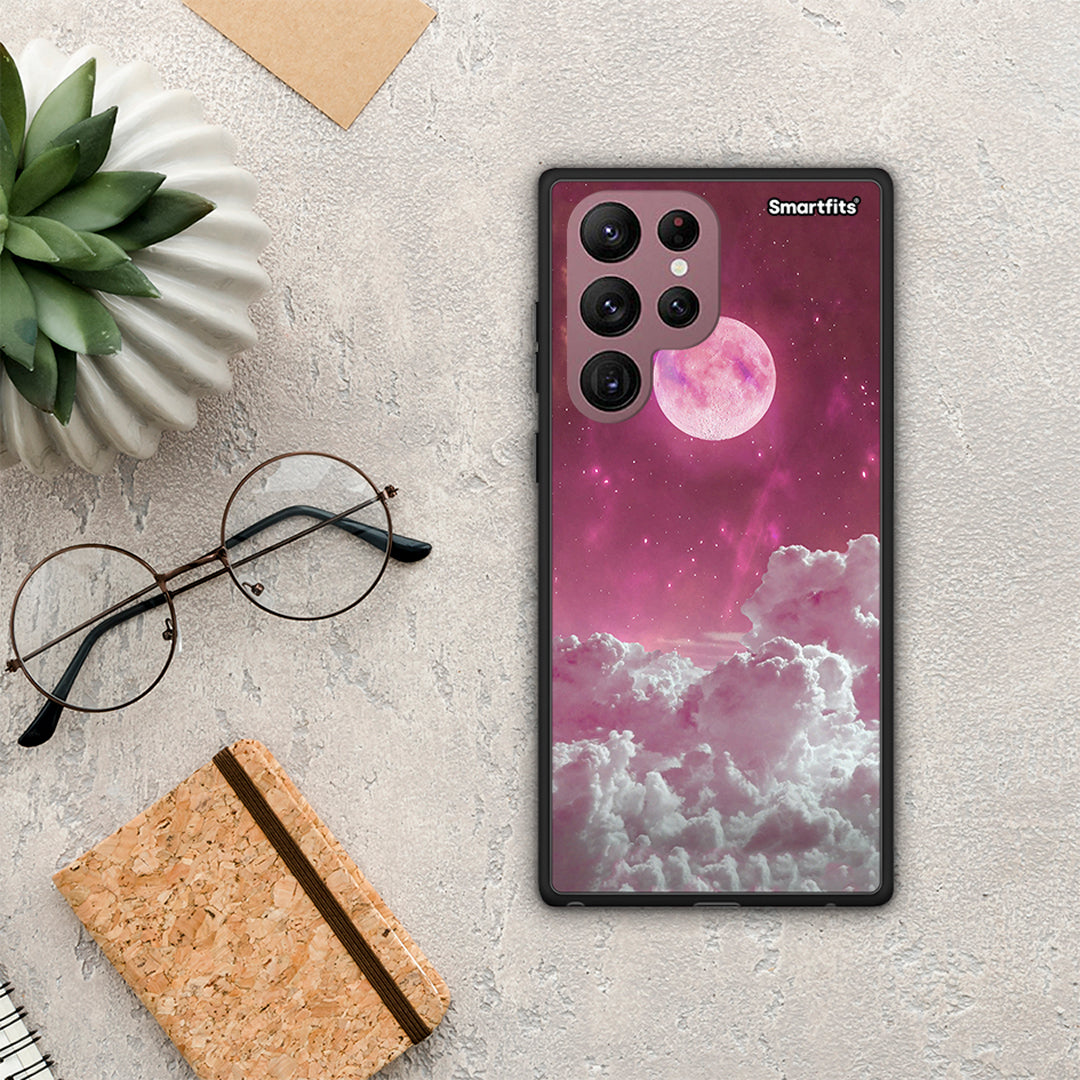 Pink Moon - Samsung Galaxy S22 Ultra Case