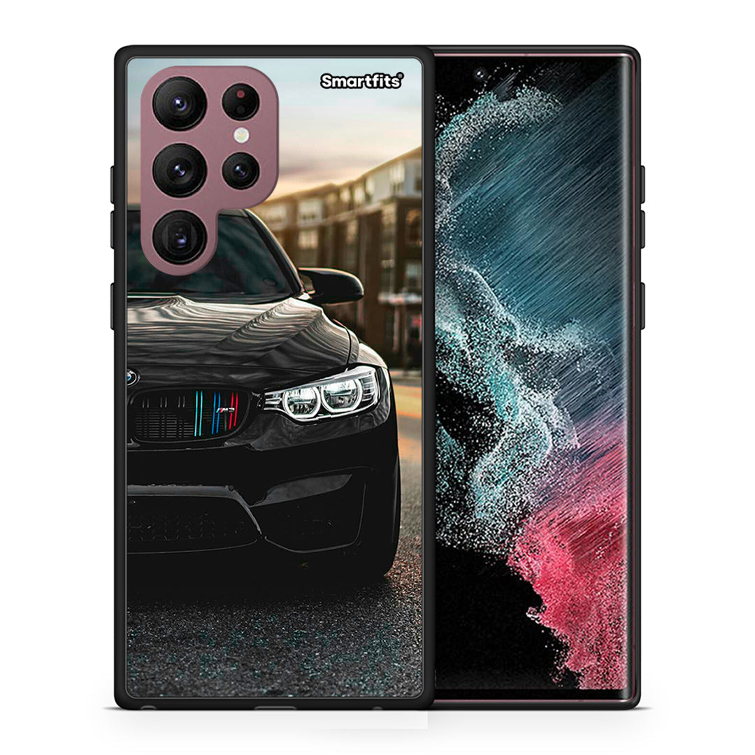 Θήκη Samsung S22 Ultra M3 Racing από τη Smartfits με σχέδιο στο πίσω μέρος και μαύρο περίβλημα | Samsung S22 Ultra M3 Racing case with colorful back and black bezels