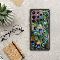 Thumbnail for Real Peacock Feathers - Samsung Galaxy S22 Ultra Case