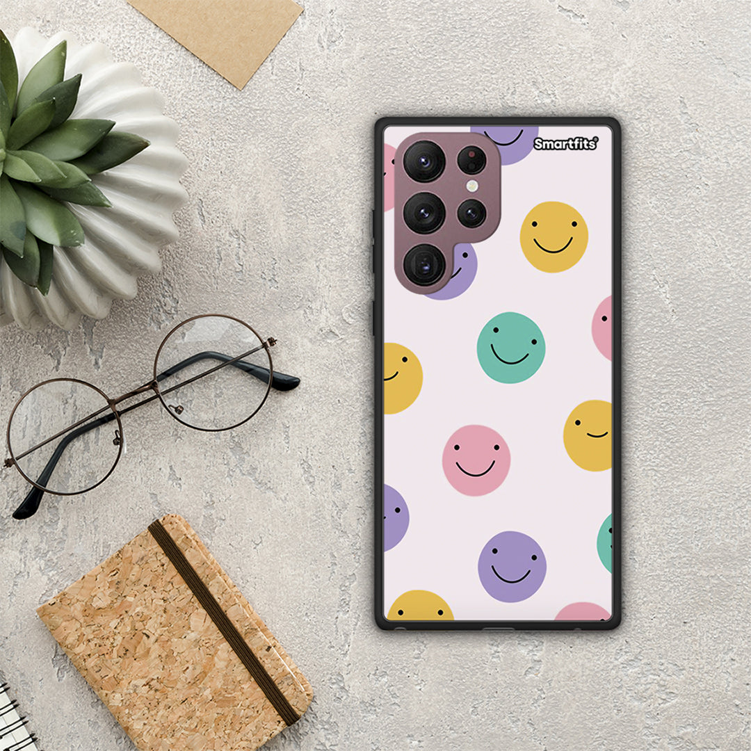 Smiley Faces - Samsung Galaxy S22 Ultra case