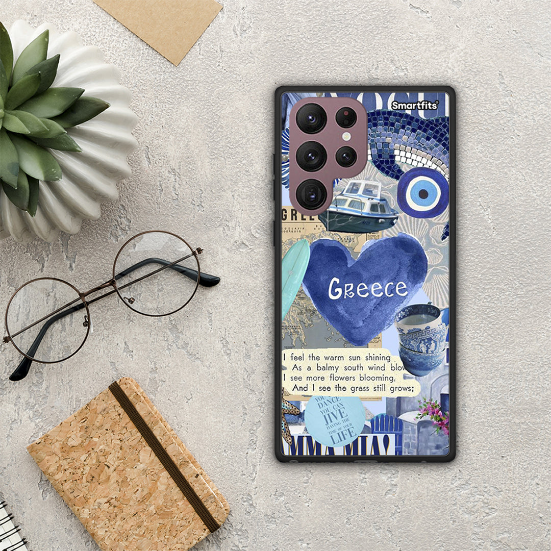 Summer In Greece - Samsung Galaxy S22 Ultra case