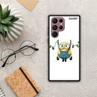 Thumbnail for Xmas Minion Lights - Samsung Galaxy S22 Ultra Case