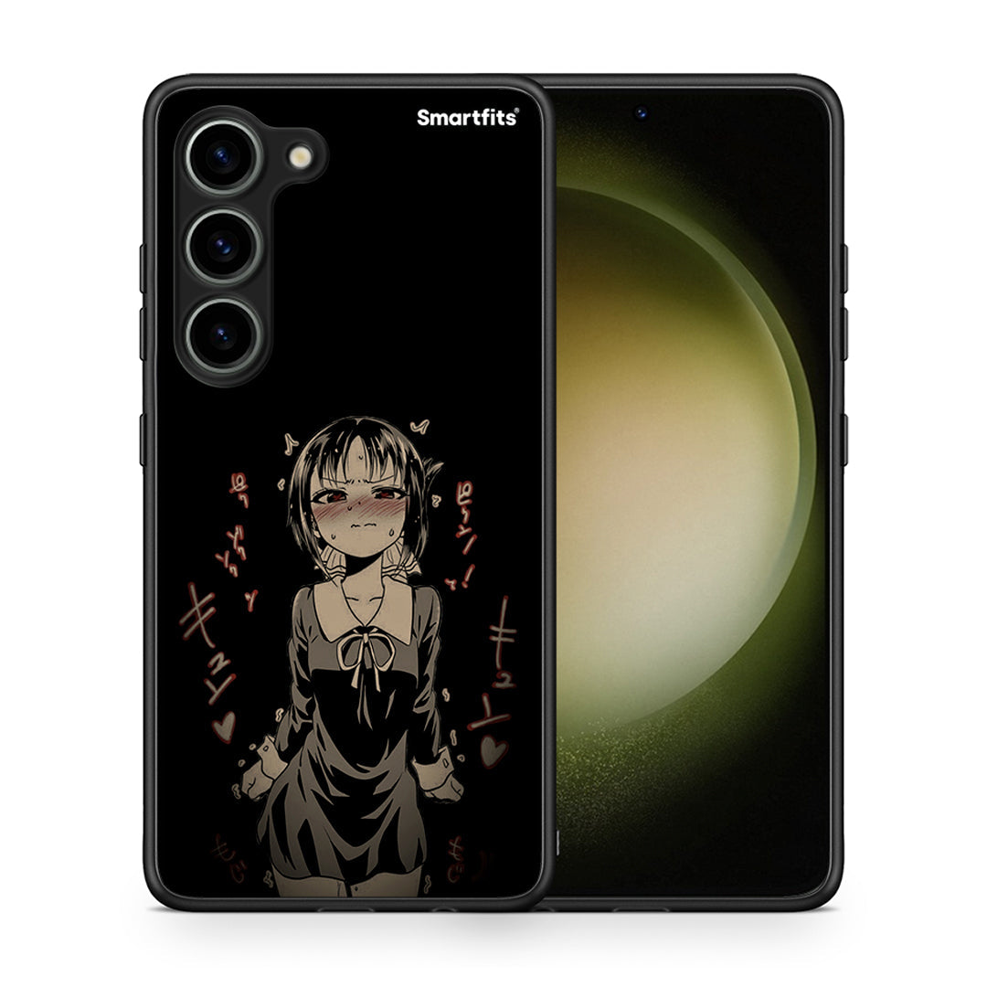 Θήκη Samsung Galaxy S23 Anime Girl από τη Smartfits με σχέδιο στο πίσω μέρος και μαύρο περίβλημα | Samsung Galaxy S23 Anime Girl Case with Colorful Back and Black Bezels