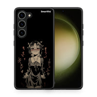 Thumbnail for Θήκη Samsung Galaxy S23 Anime Girl από τη Smartfits με σχέδιο στο πίσω μέρος και μαύρο περίβλημα | Samsung Galaxy S23 Anime Girl Case with Colorful Back and Black Bezels