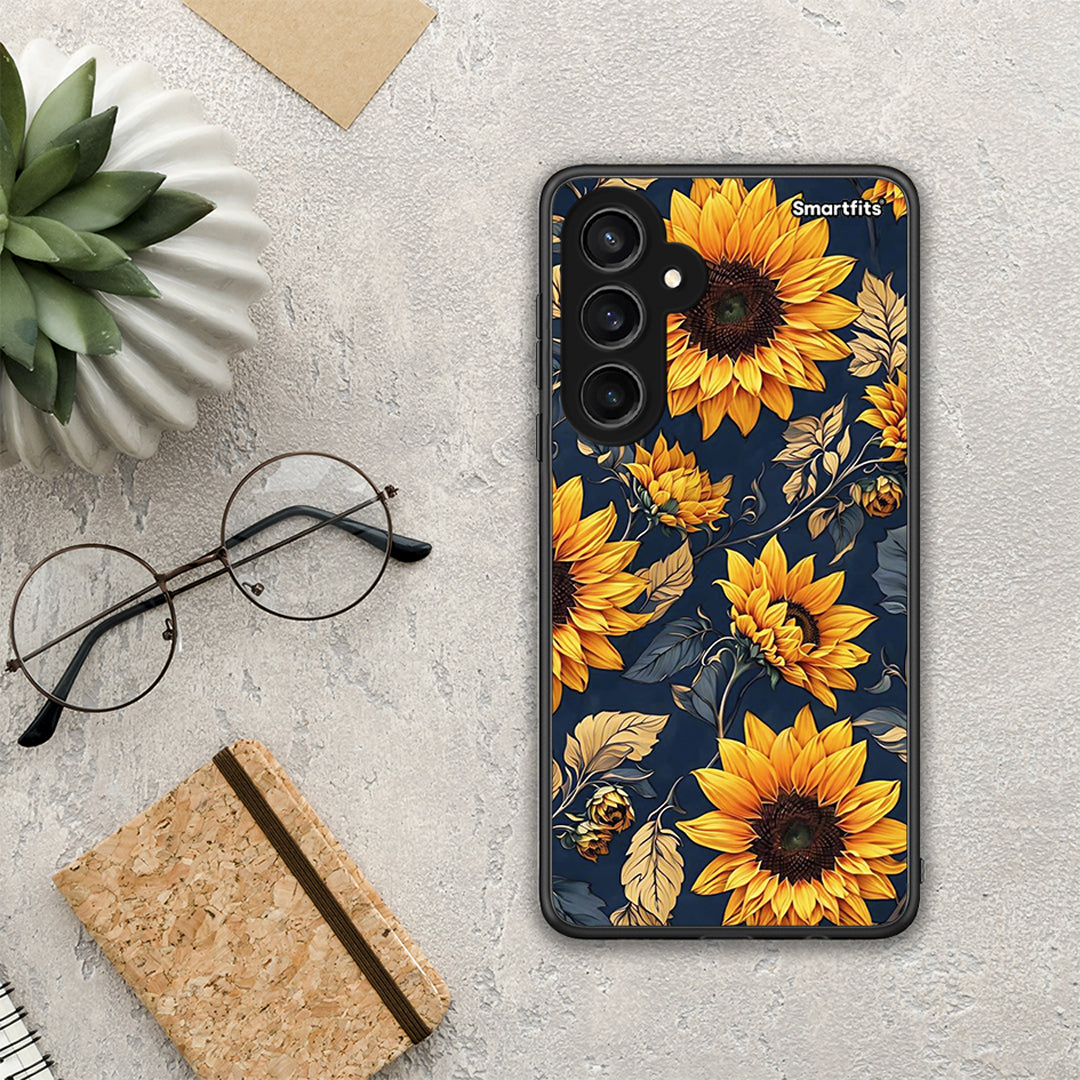 050 Autumn Sunflowers - Samsung Galaxy S23 FE θήκη