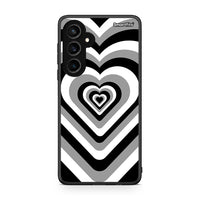 Thumbnail for Samsung Galaxy S23 FE Black Hearts θήκη από τη Smartfits με σχέδιο στο πίσω μέρος και μαύρο περίβλημα | Smartphone case with colorful back and black bezels by Smartfits