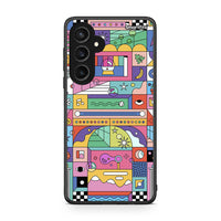 Thumbnail for Samsung Galaxy S23 FE Bubbles Soap θήκη από τη Smartfits με σχέδιο στο πίσω μέρος και μαύρο περίβλημα | Smartphone case with colorful back and black bezels by Smartfits