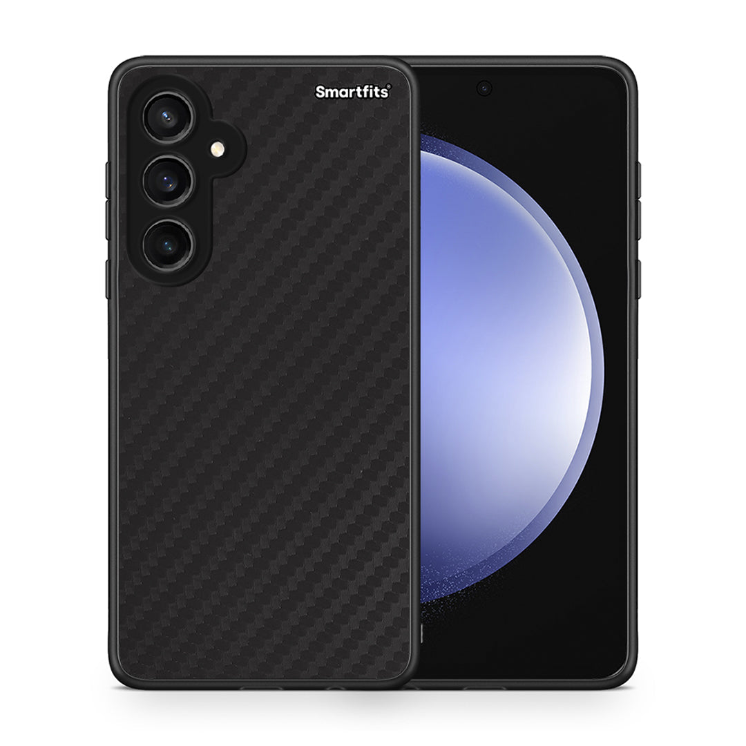 Θήκη Samsung Galaxy S23 FE Carbon Black από τη Smartfits με σχέδιο στο πίσω μέρος και μαύρο περίβλημα | Samsung Galaxy S23 FE Carbon Black case with colorful back and black bezels