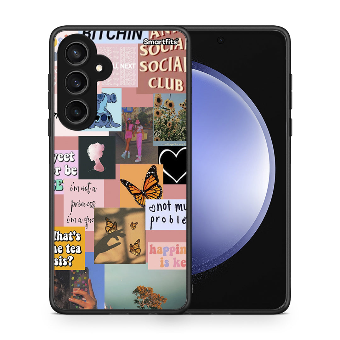 Collage Bitchin - Samsung Galaxy S23 FE θήκη
