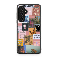 Thumbnail for Samsung Galaxy S23 FE Collage Bitchin Θήκη Αγίου Βαλεντίνου από τη Smartfits με σχέδιο στο πίσω μέρος και μαύρο περίβλημα | Smartphone case with colorful back and black bezels by Smartfits