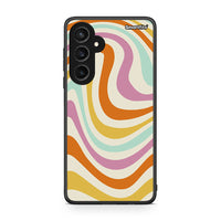 Thumbnail for Samsung Galaxy S23 FE Colourful Waves θήκη από τη Smartfits με σχέδιο στο πίσω μέρος και μαύρο περίβλημα | Smartphone case with colorful back and black bezels by Smartfits