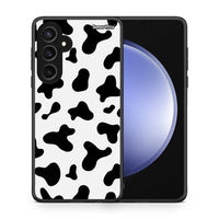 Thumbnail for Θήκη Samsung Galaxy S23 FE Cow Print από τη Smartfits με σχέδιο στο πίσω μέρος και μαύρο περίβλημα | Samsung Galaxy S23 FE Cow Print case with colorful back and black bezels