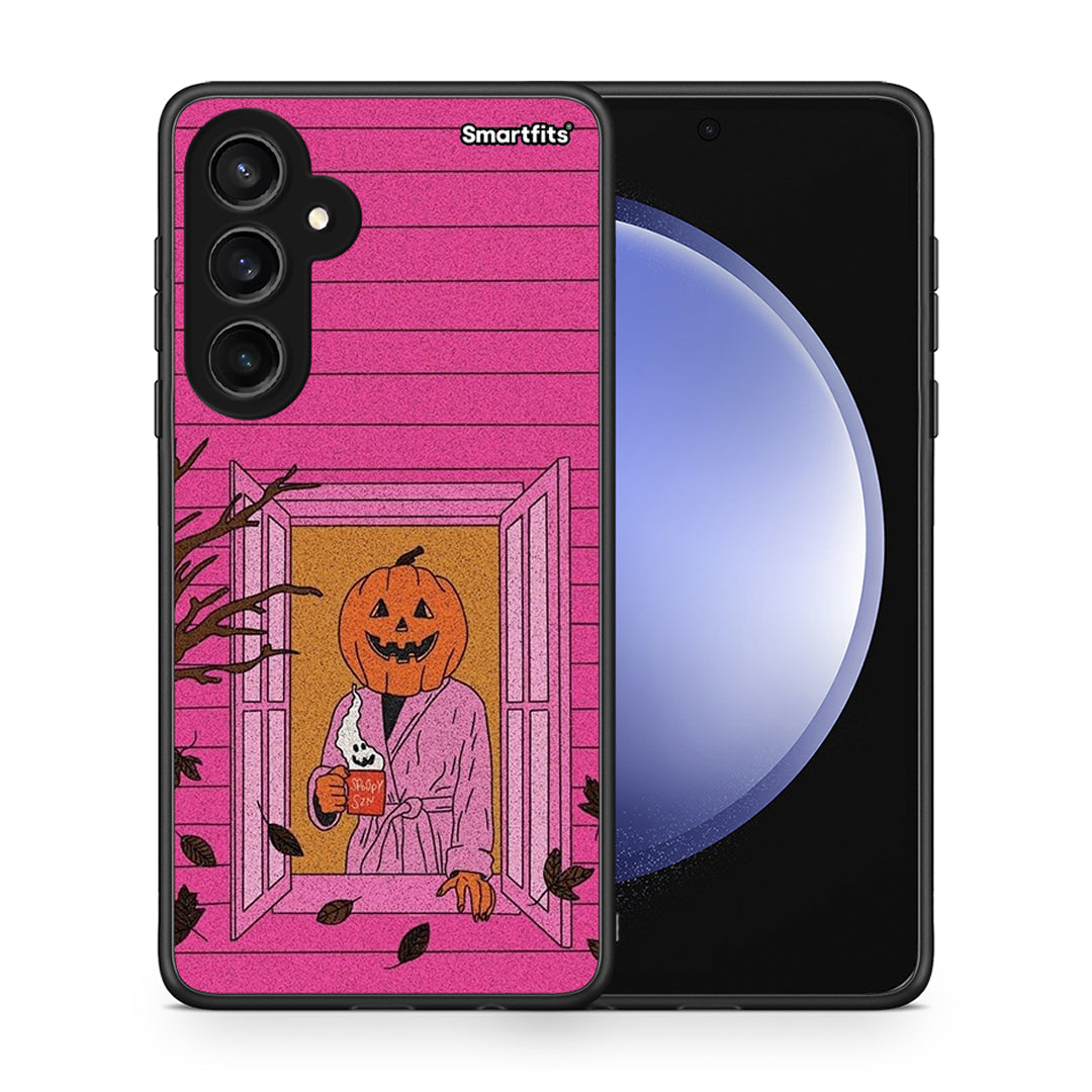 Halloween Pumpkin Lady - Samsung Galaxy S23 Fe case