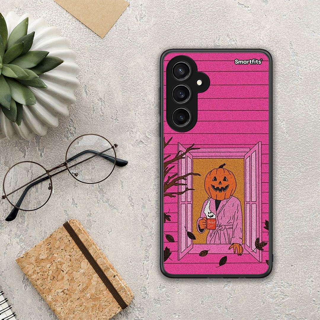 Halloween Pumpkin Lady - Samsung Galaxy S23 Fe case