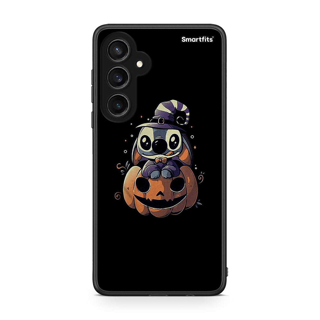 Samsung Galaxy S23 FE Halloween Stitch θήκη από τη Smartfits με σχέδιο στο πίσω μέρος και μαύρο περίβλημα | Smartphone case with colorful back and black bezels by Smartfits