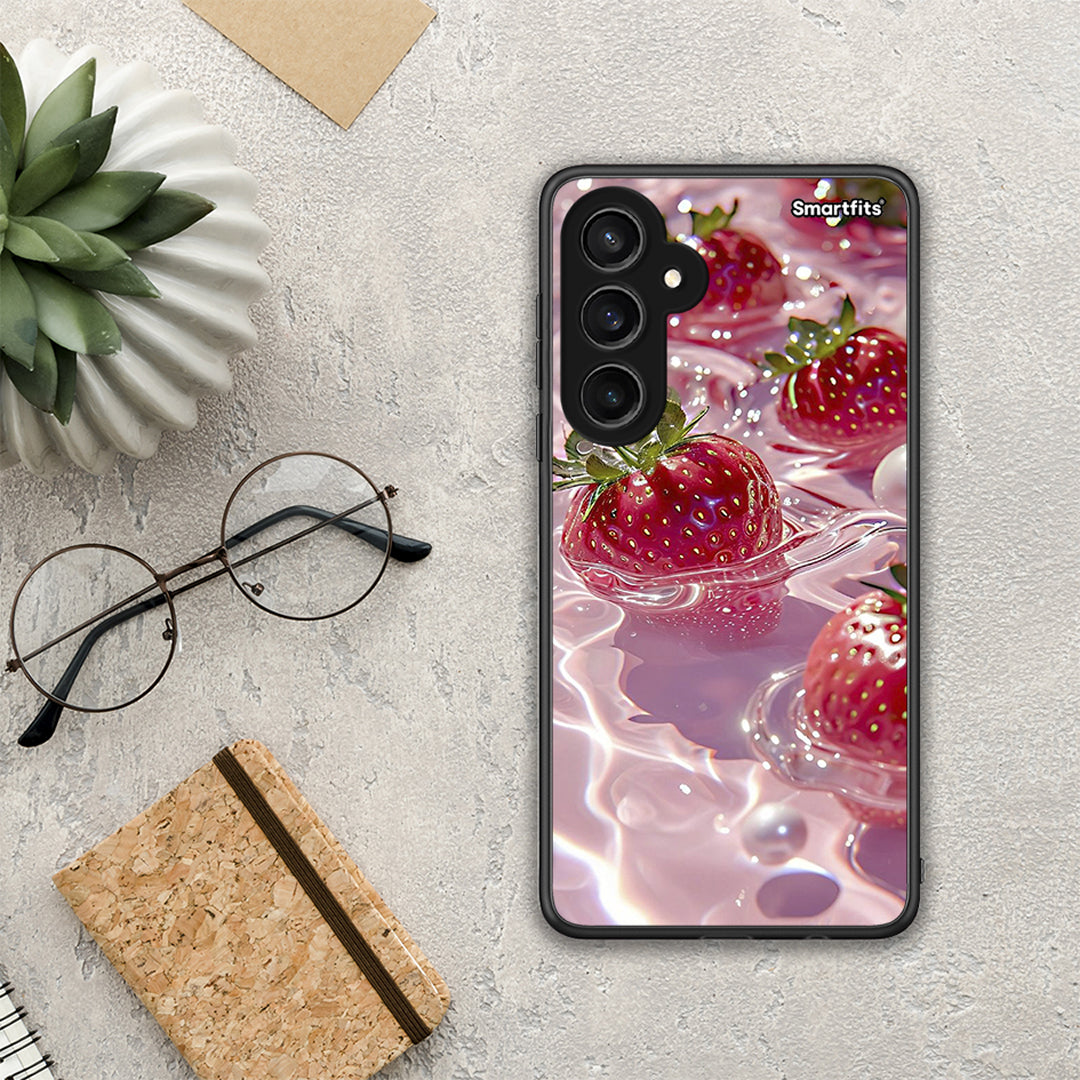 031 Juicy Strawberries - Samsung Galaxy S23 FE θήκη