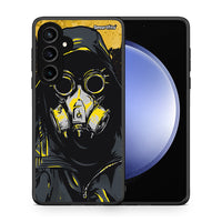 Thumbnail for Θήκη Samsung Galaxy S23 FE Mask PopArt από τη Smartfits με σχέδιο στο πίσω μέρος και μαύρο περίβλημα | Samsung Galaxy S23 FE Mask PopArt case with colorful back and black bezels