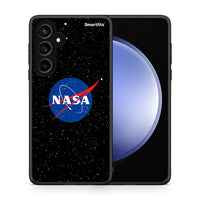 Thumbnail for Θήκη Samsung Galaxy S23 FE NASA PopArt από τη Smartfits με σχέδιο στο πίσω μέρος και μαύρο περίβλημα | Samsung Galaxy S23 FE NASA PopArt case with colorful back and black bezels