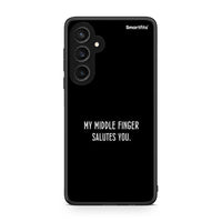 Thumbnail for Samsung Galaxy S23 FE Salute θήκη από τη Smartfits με σχέδιο στο πίσω μέρος και μαύρο περίβλημα | Smartphone case with colorful back and black bezels by Smartfits