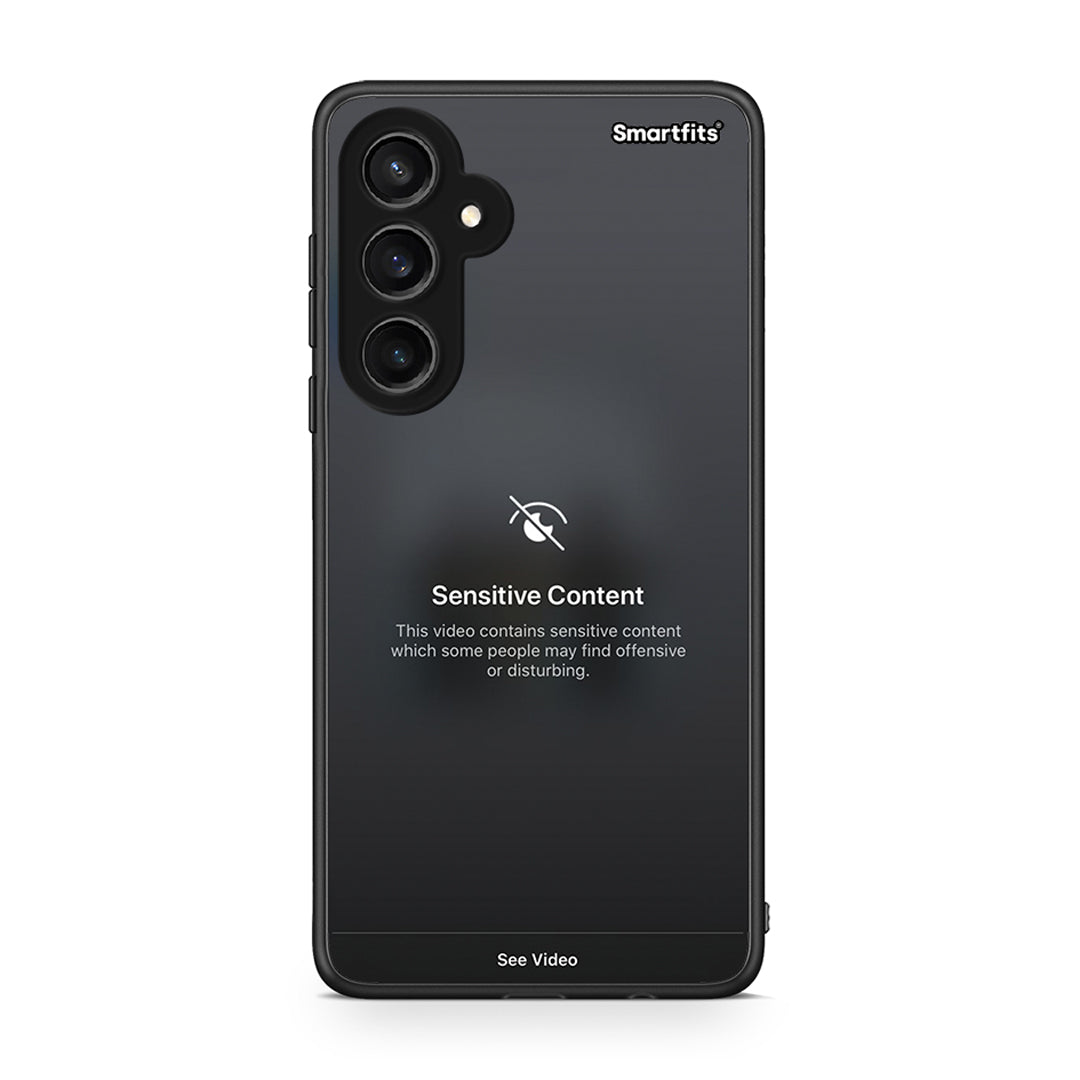 Samsung Galaxy S23 FE Sensitive Content θήκη από τη Smartfits με σχέδιο στο πίσω μέρος και μαύρο περίβλημα | Smartphone case with colorful back and black bezels by Smartfits