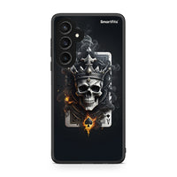 Thumbnail for Samsung Galaxy S23 FE Skull King Ace θήκη από τη Smartfits με σχέδιο στο πίσω μέρος και μαύρο περίβλημα | Smartphone case with colorful back and black bezels by Smartfits