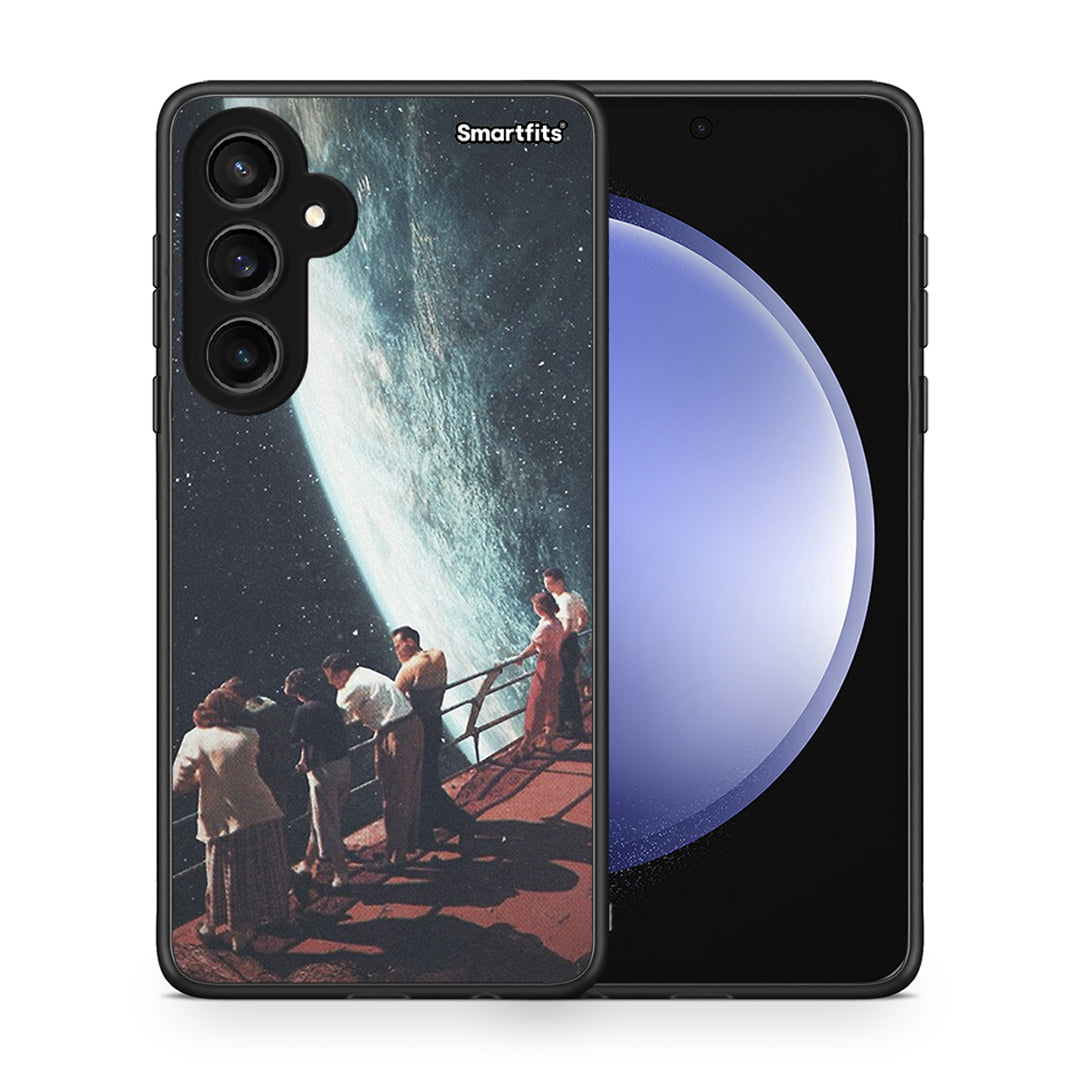 Θήκη Samsung Galaxy S23 FE Surreal View από τη Smartfits με σχέδιο στο πίσω μέρος και μαύρο περίβλημα | Samsung Galaxy S23 FE Surreal View case with colorful back and black bezels