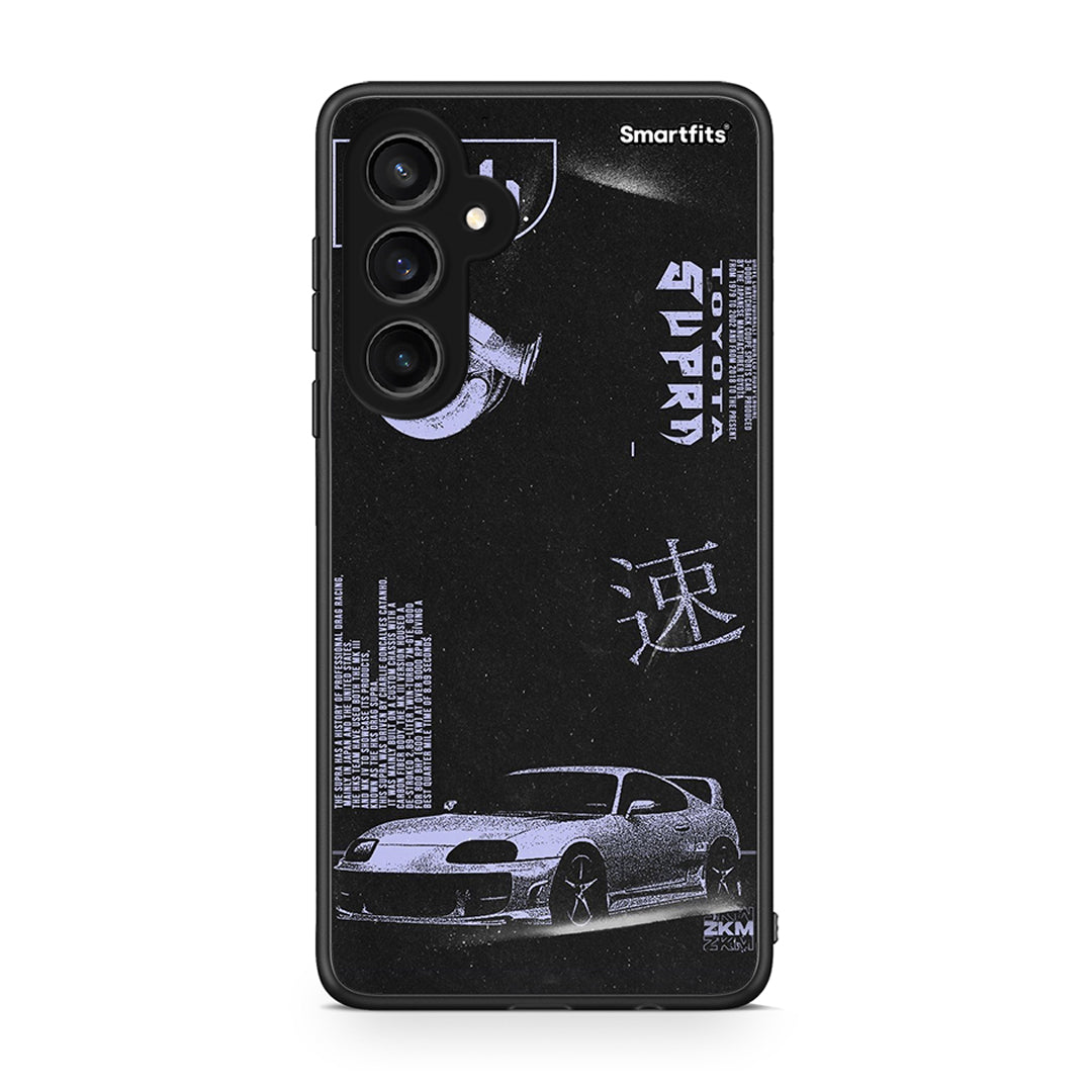 Samsung Galaxy S23 FE Tokyo Drift Θήκη Αγίου Βαλεντίνου από τη Smartfits με σχέδιο στο πίσω μέρος και μαύρο περίβλημα | Smartphone case with colorful back and black bezels by Smartfits