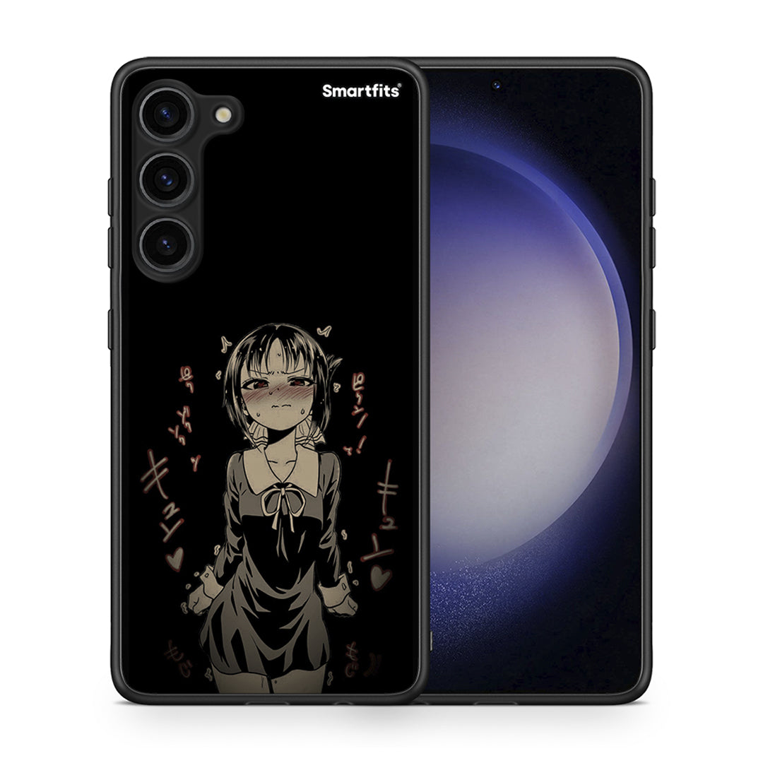 Θήκη Samsung Galaxy S23 Plus Anime Girl από τη Smartfits με σχέδιο στο πίσω μέρος και μαύρο περίβλημα | Samsung Galaxy S23 Plus Anime Girl Case with Colorful Back and Black Bezels