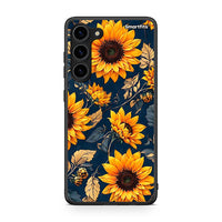 Thumbnail for Θήκη Samsung Galaxy S23 Plus Autumn Sunflowers από τη Smartfits με σχέδιο στο πίσω μέρος και μαύρο περίβλημα | Samsung Galaxy S23 Plus Autumn Sunflowers Case with Colorful Back and Black Bezels