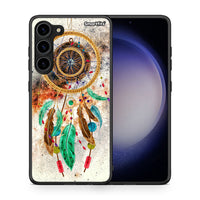 Thumbnail for Θήκη Samsung Galaxy S23 Plus Boho DreamCatcher από τη Smartfits με σχέδιο στο πίσω μέρος και μαύρο περίβλημα | Samsung Galaxy S23 Plus Boho DreamCatcher Case with Colorful Back and Black Bezels