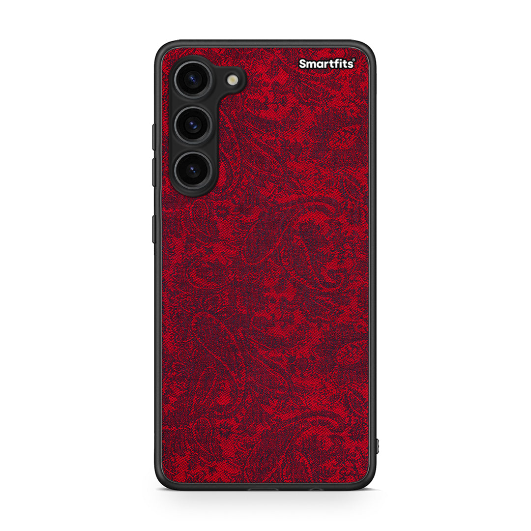 Θήκη Samsung Galaxy S23 Plus Paisley Cashmere από τη Smartfits με σχέδιο στο πίσω μέρος και μαύρο περίβλημα | Samsung Galaxy S23 Plus Paisley Cashmere Case with Colorful Back and Black Bezels