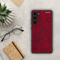 Thumbnail for Θήκη Samsung Galaxy S23 Plus Paisley Cashmere από τη Smartfits με σχέδιο στο πίσω μέρος και μαύρο περίβλημα | Samsung Galaxy S23 Plus Paisley Cashmere Case with Colorful Back and Black Bezels