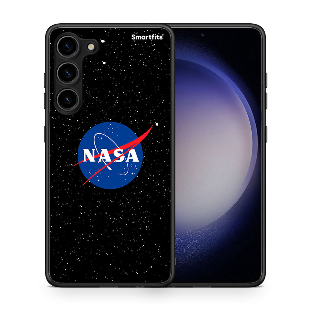 Θήκη Samsung Galaxy S23 Plus PopArt NASA από τη Smartfits με σχέδιο στο πίσω μέρος και μαύρο περίβλημα | Samsung Galaxy S23 Plus PopArt NASA Case with Colorful Back and Black Bezels