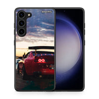 Thumbnail for Θήκη Samsung Galaxy S23 Plus Racing Supra από τη Smartfits με σχέδιο στο πίσω μέρος και μαύρο περίβλημα | Samsung Galaxy S23 Plus Racing Supra Case with Colorful Back and Black Bezels