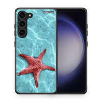 Thumbnail for Θήκη Samsung Galaxy S23 Plus Red Starfish από τη Smartfits με σχέδιο στο πίσω μέρος και μαύρο περίβλημα | Samsung Galaxy S23 Plus Red Starfish Case with Colorful Back and Black Bezels