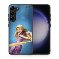 Thumbnail for Θήκη Samsung Galaxy S23 Plus Tangled 2 από τη Smartfits με σχέδιο στο πίσω μέρος και μαύρο περίβλημα | Samsung Galaxy S23 Plus Tangled 2 Case with Colorful Back and Black Bezels