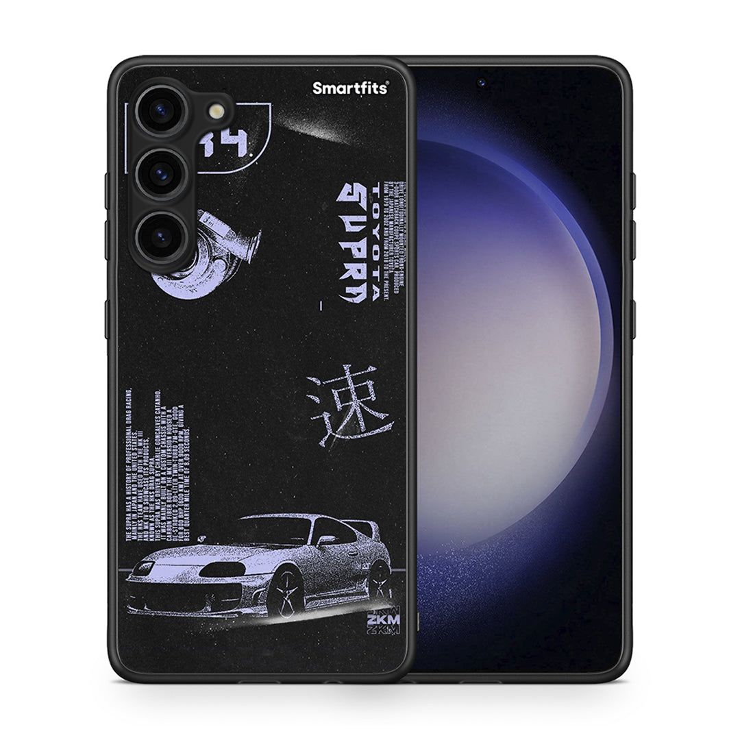 Θήκη Samsung Galaxy S23 Plus Tokyo Drift από τη Smartfits με σχέδιο στο πίσω μέρος και μαύρο περίβλημα | Samsung Galaxy S23 Plus Tokyo Drift Case with Colorful Back and Black Bezels